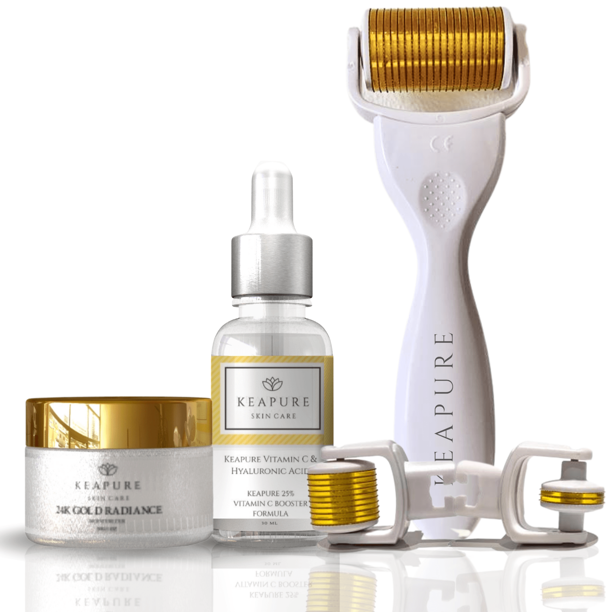 Three Heads Derma Roller Set - KEAPURE
