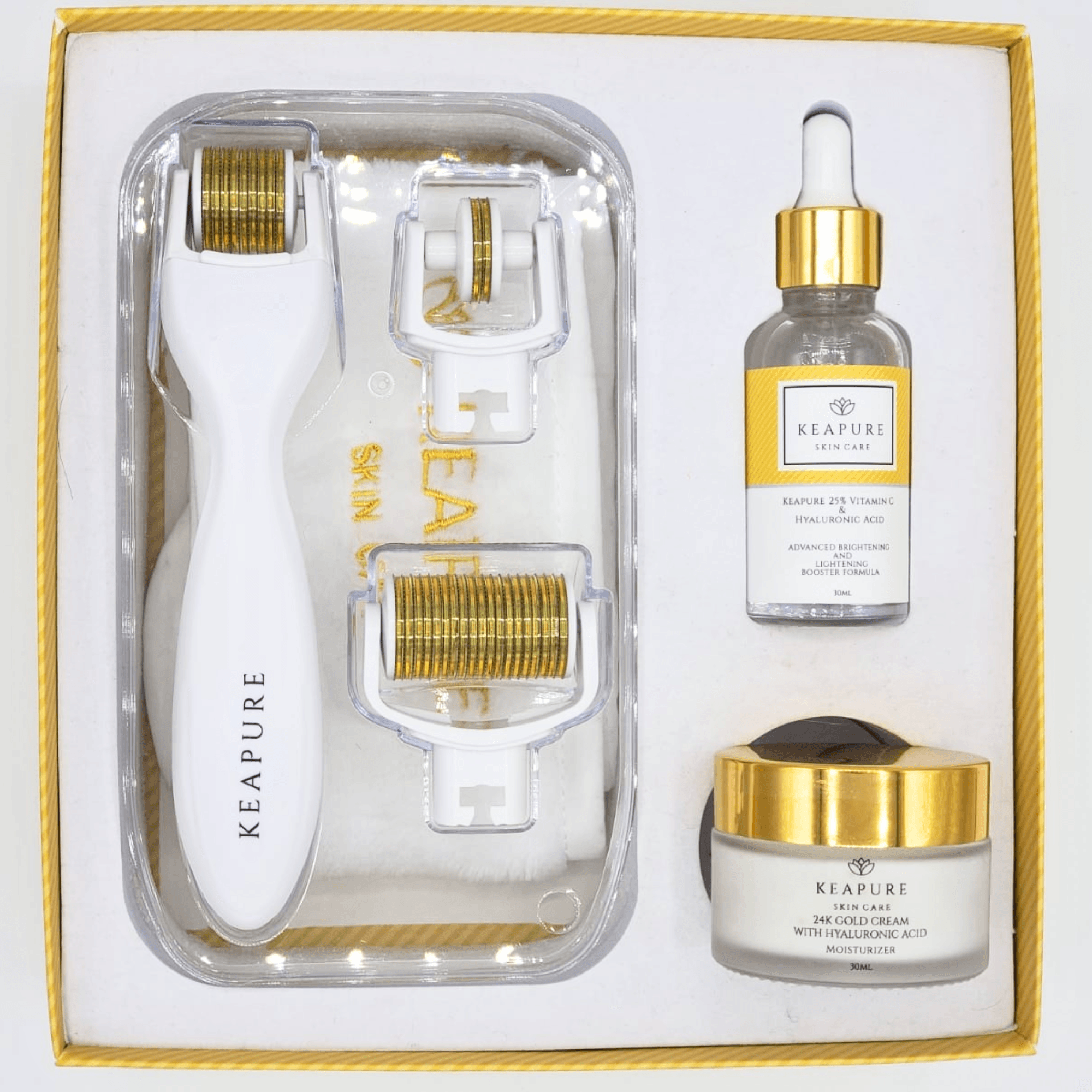 Three Heads Derma Roller Set - KEAPURE