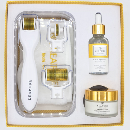 Three Heads Derma Roller Set